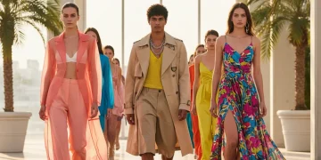 Models on runway showcasing Spring/Summer 2026 fashion trends