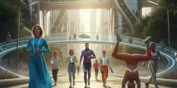 2026 Athleisure Evolution: Capitalize Before Peak Diverse individuals in stylish athleisure wear, representing the dynamic 2026 market.